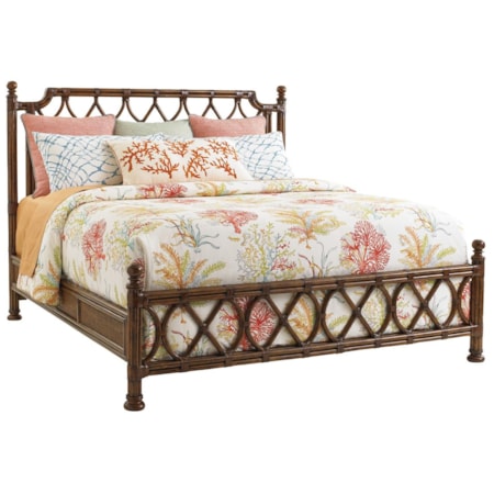 Island Breeze Rattan Bed