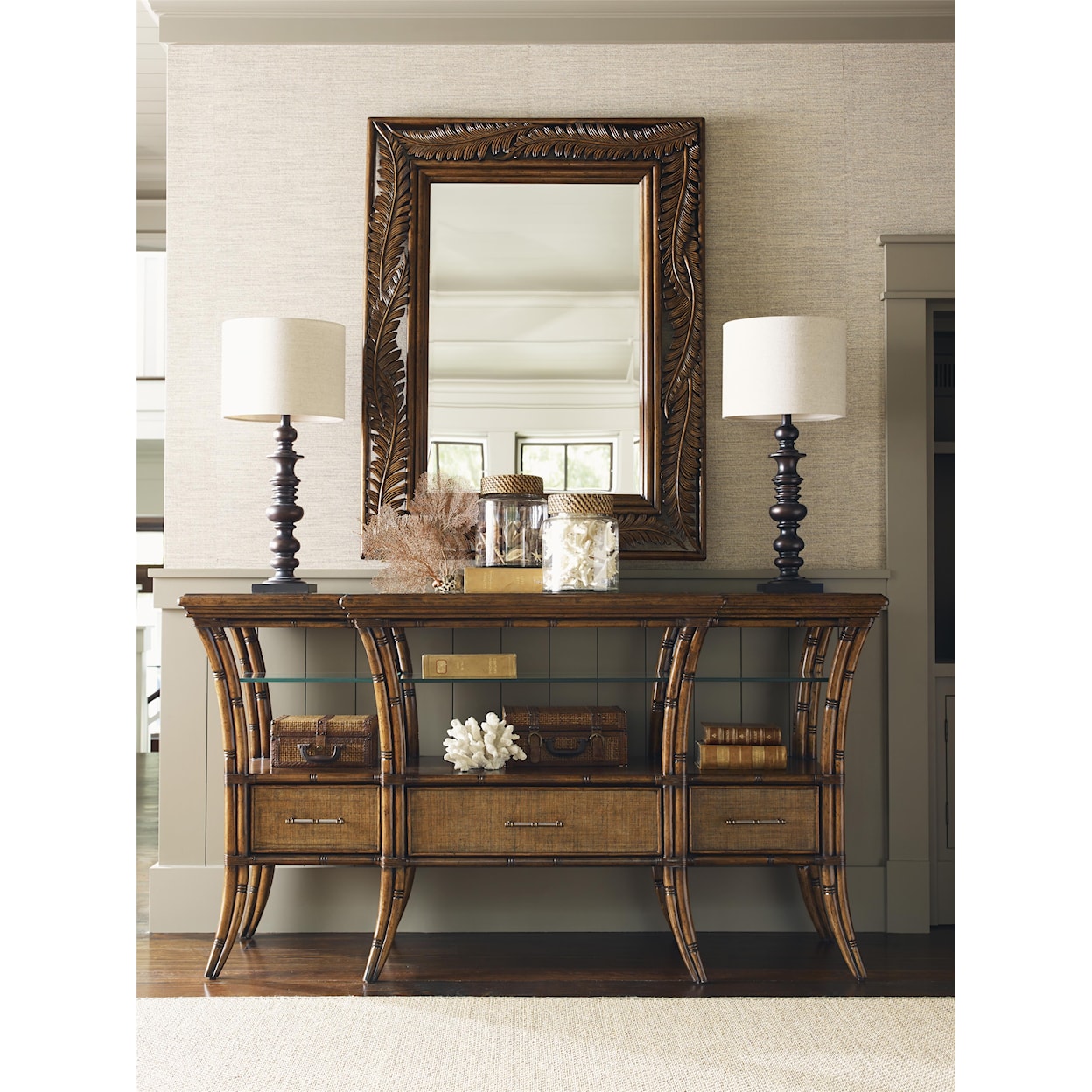 Tommy Bahama Home Bali Hai Mirror