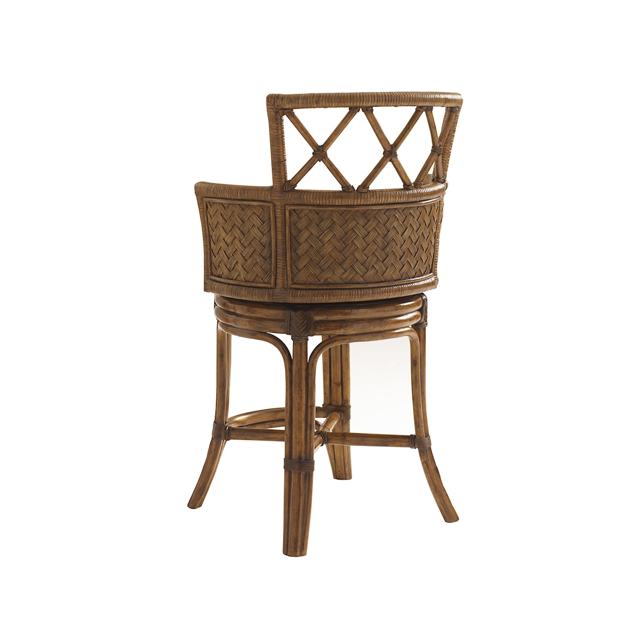 Tommy Bahama Home Bali Hai Customizable Kamala Bay Swivel Counter Stool