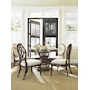 Tommy Bahama Home Bali Hai Tropical 5 Piece Dining Room Set