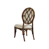 Tommy Bahama Home Bali Hai Quickship Gulfstream Oval Back Side Chair