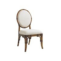 Customizable Gulfstream Oval Back Side Chair