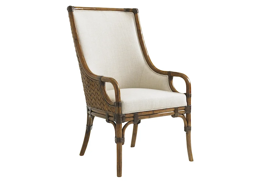 Bali Hai Marabella Upholstered Arm Chair by Tommy Bahama Home at Z & R Furniture