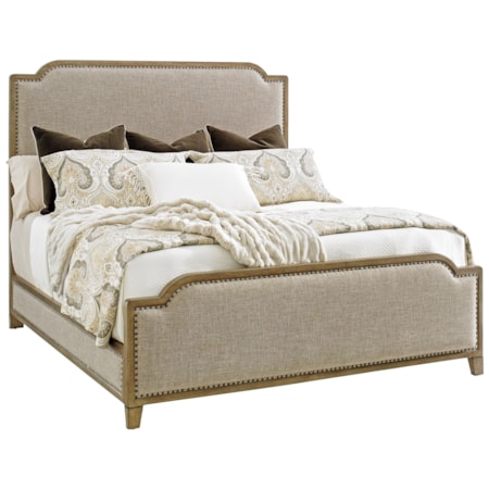 Stone Harbour Upholstered Bed 6/6 King