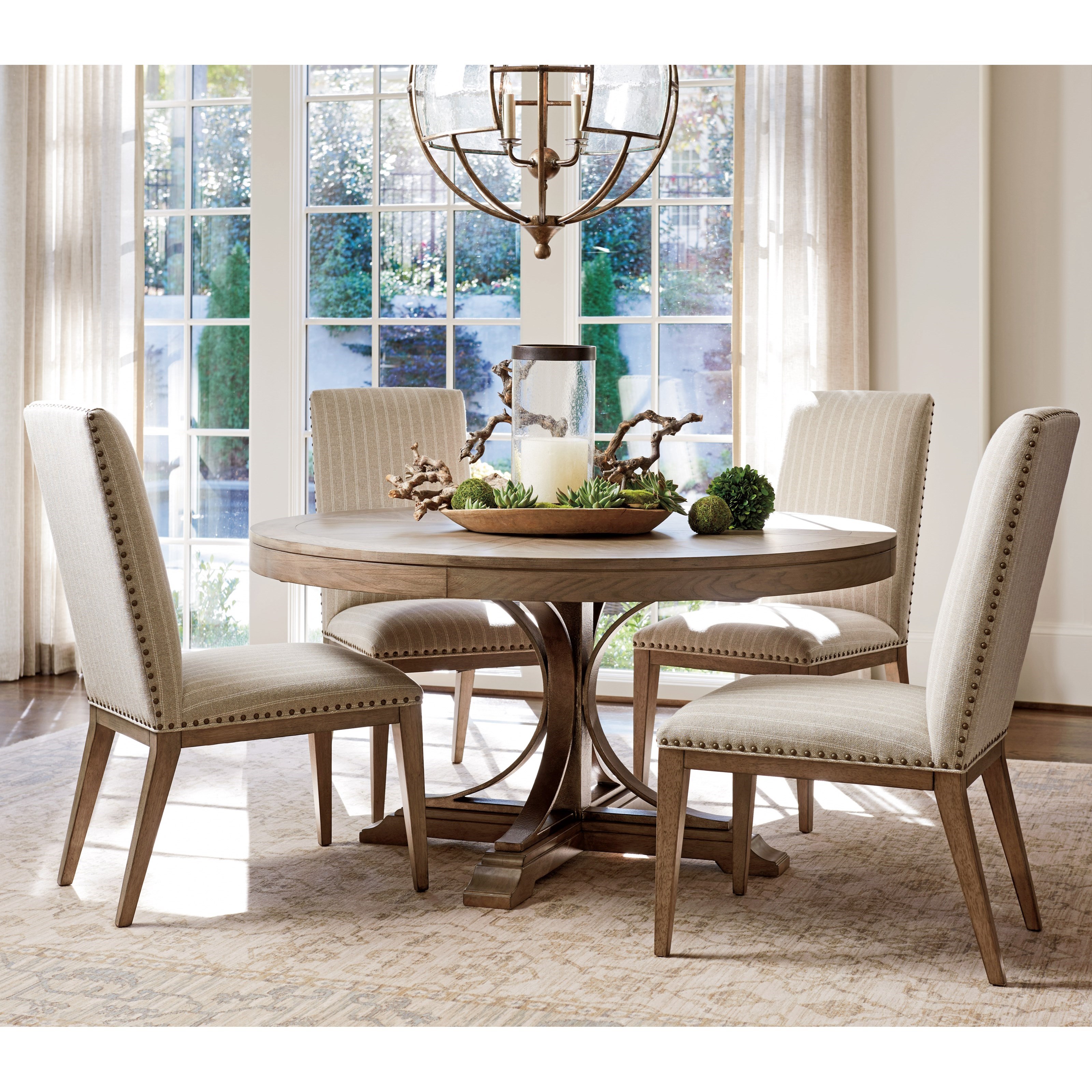 Piece Dining Table With Upholstered Chairs Tommy Bahama Home