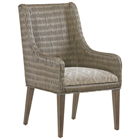 Brandon Woven Arm Chair Custom