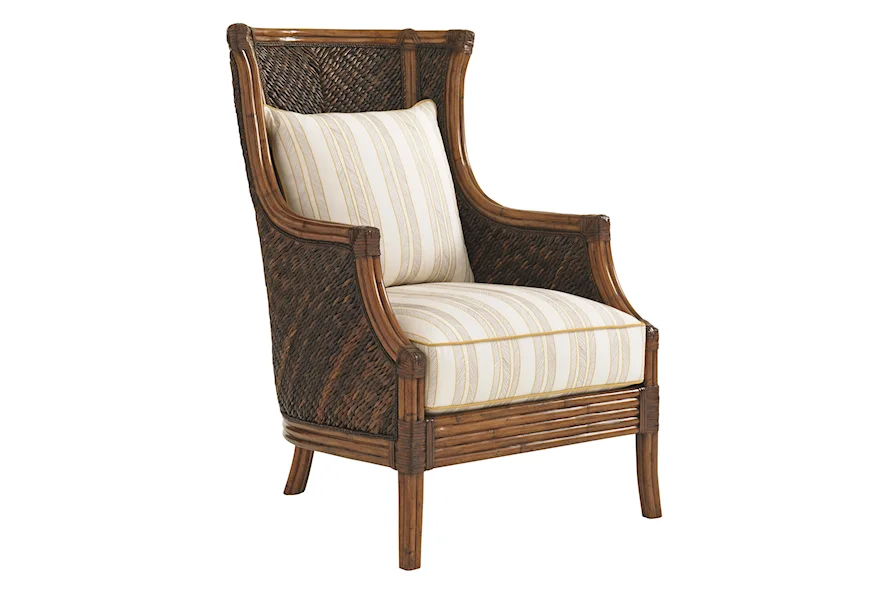 Island Estate Rum Beach Chair by Tommy Bahama Home at Baer's Furniture