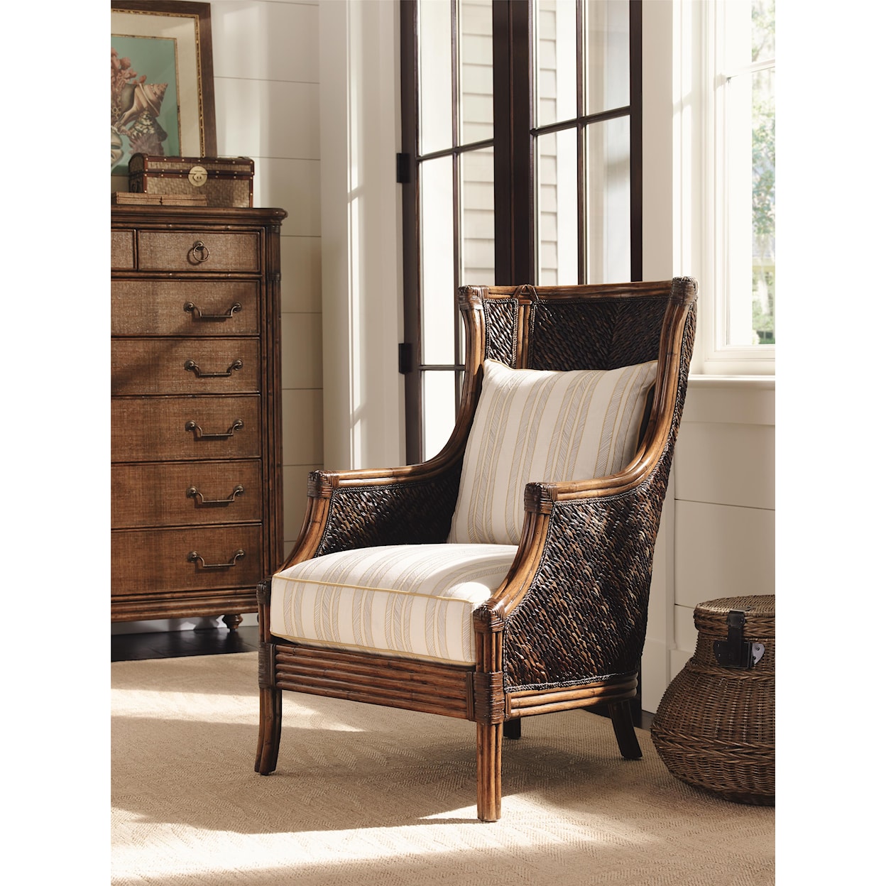 Tommy Bahama Home Island Estate Rum Beach Chair