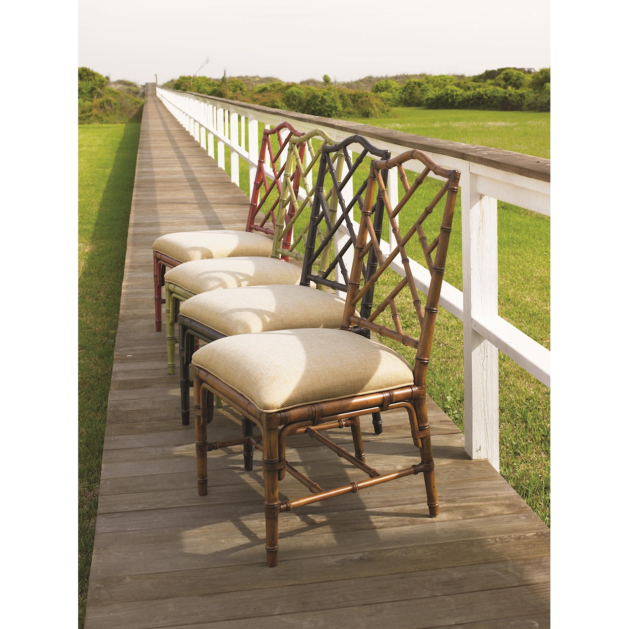 Tommy Bahama Home Island Estate Customizable Ceylon Side Chair