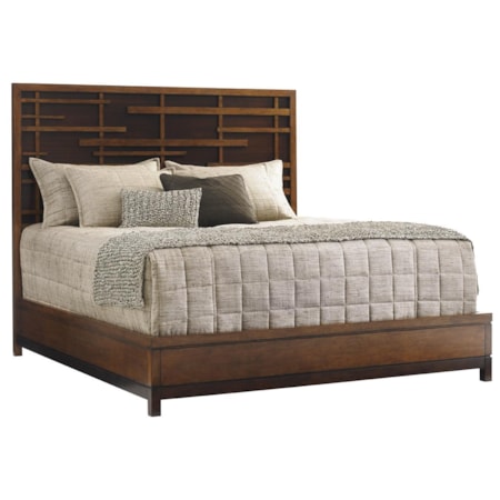 Shanghai Panel Bed 5/0 Queen