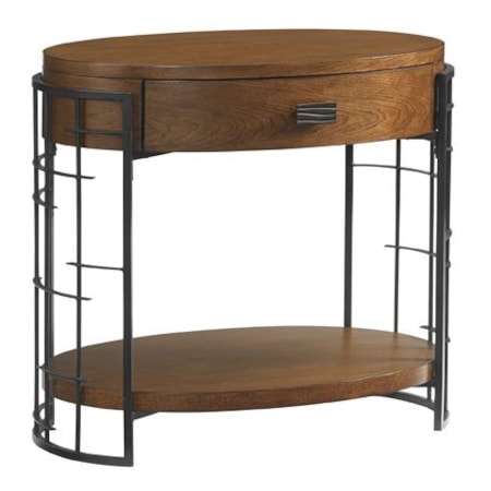 Sendai High/Low Nightstand