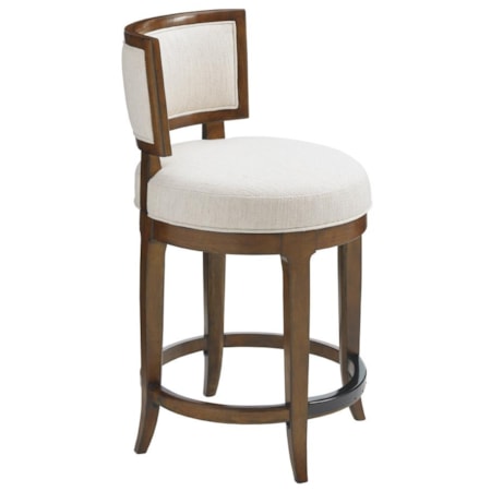 Macau Swivel Counter Stool