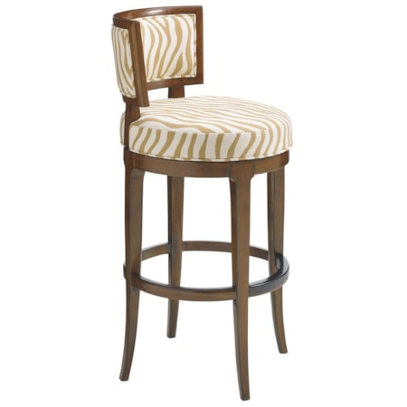 Macau Customizable Swivel Bar Stool