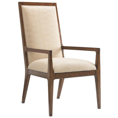 Natori Slat Back Arm Chair