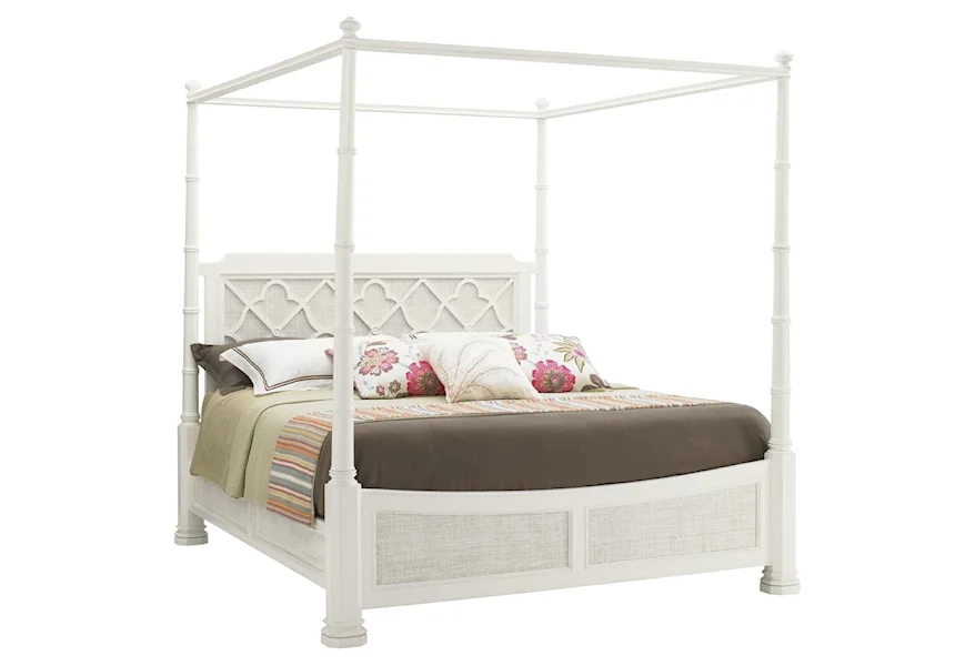 Ivory Key King Southampton Poster Bed by Tommy Bahama Home at Baer's Furniture