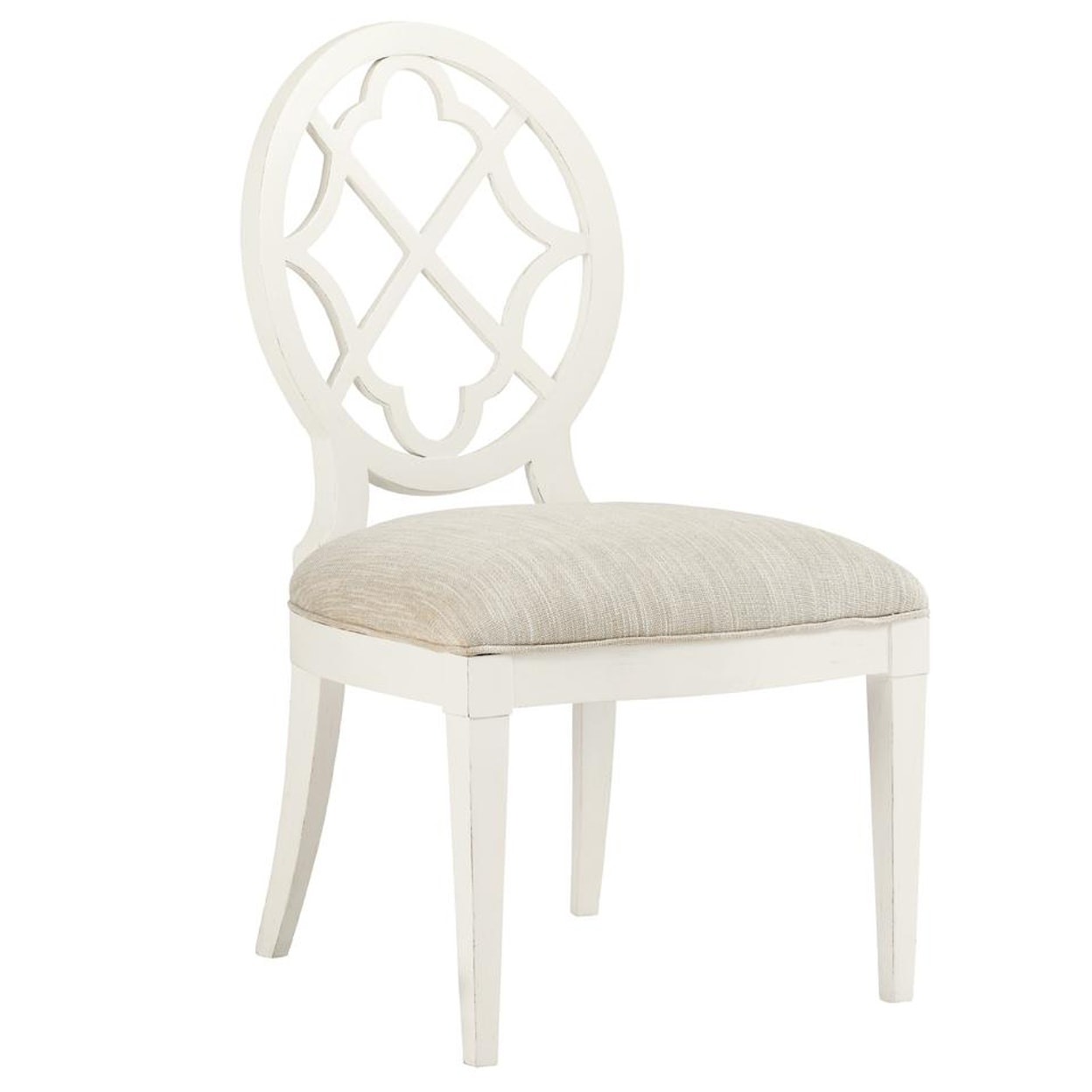 Tommy Bahama Home Ivory Key <b> Customizable </b> Mill Creek Side Chair