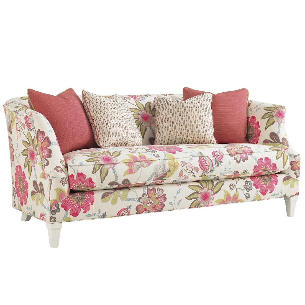 Tommy Bahama Home Ivory Key Swan Island Sofa