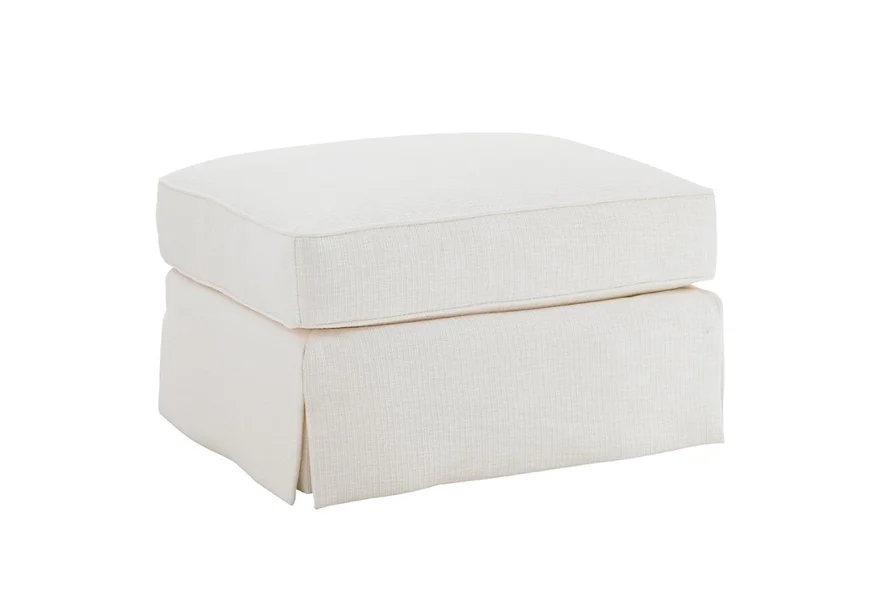 Ivory Key Crystal Caves Ottoman by Tommy Bahama Home at Baer's Furniture