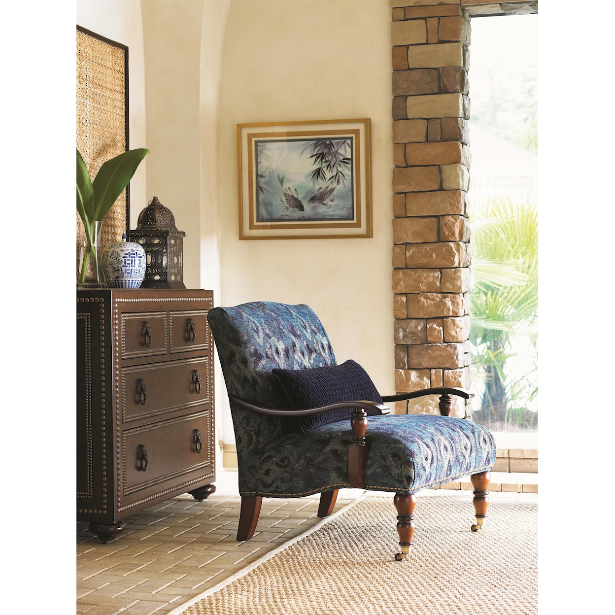 Tommy Bahama Home Tommy Bahama Upholstery San Carlos Chair