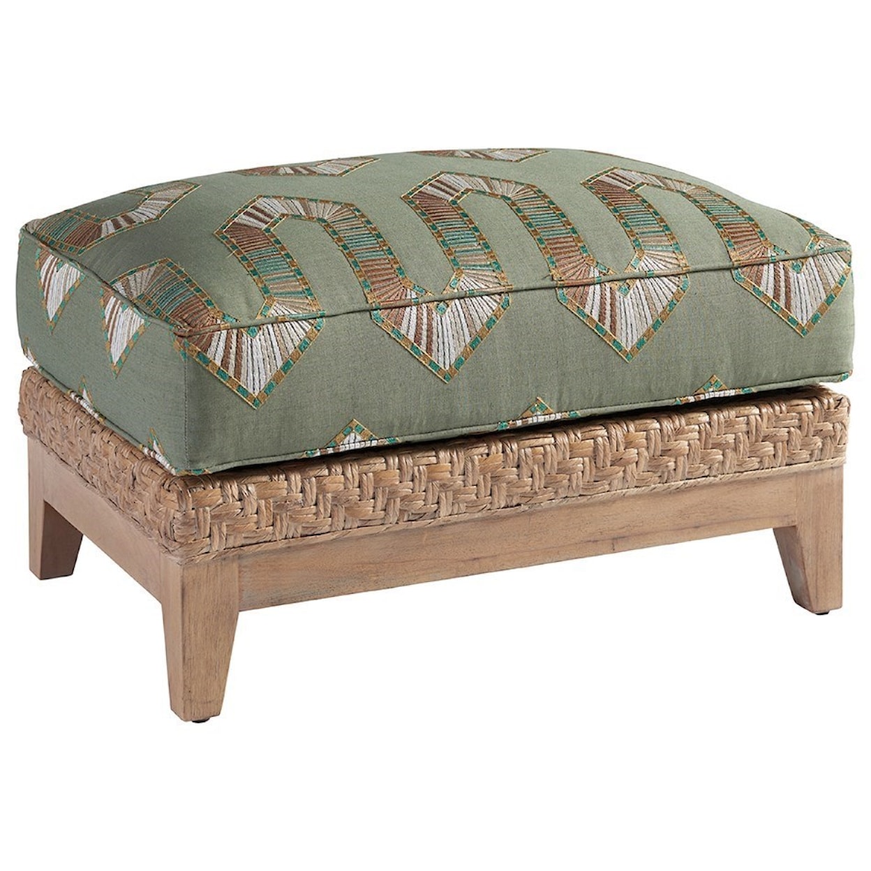 Tommy Bahama Home Los Altos Danville Ottoman