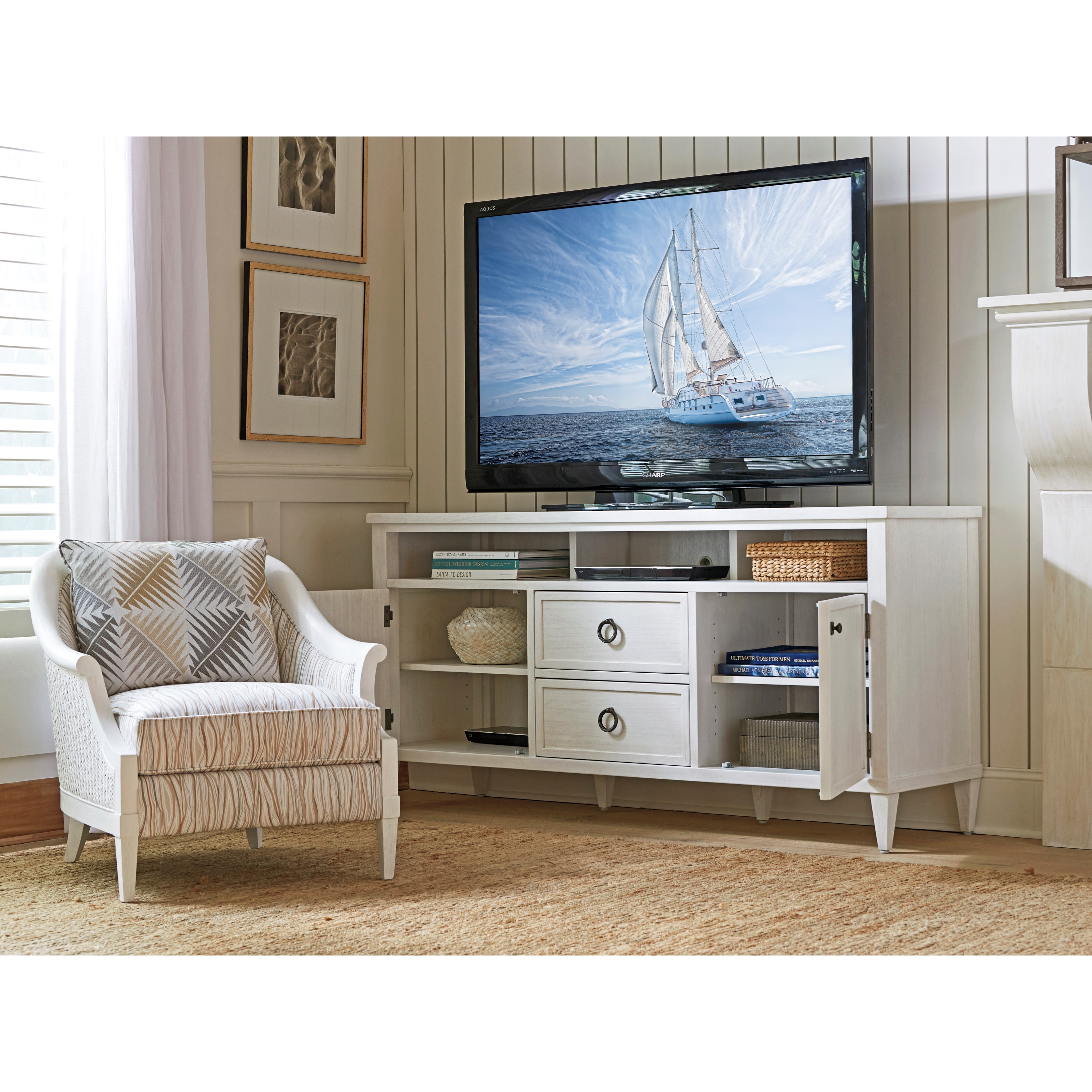 Dockside Media Console
