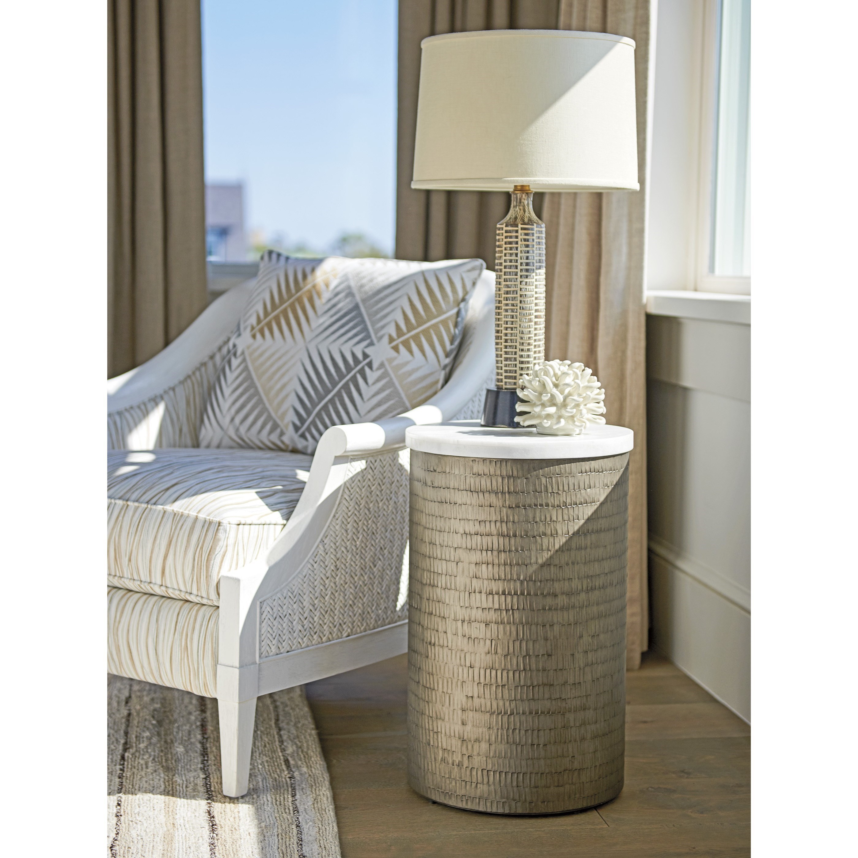 Turnberry Round Chairside Table