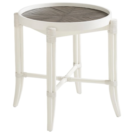 Neptune Round End Table
