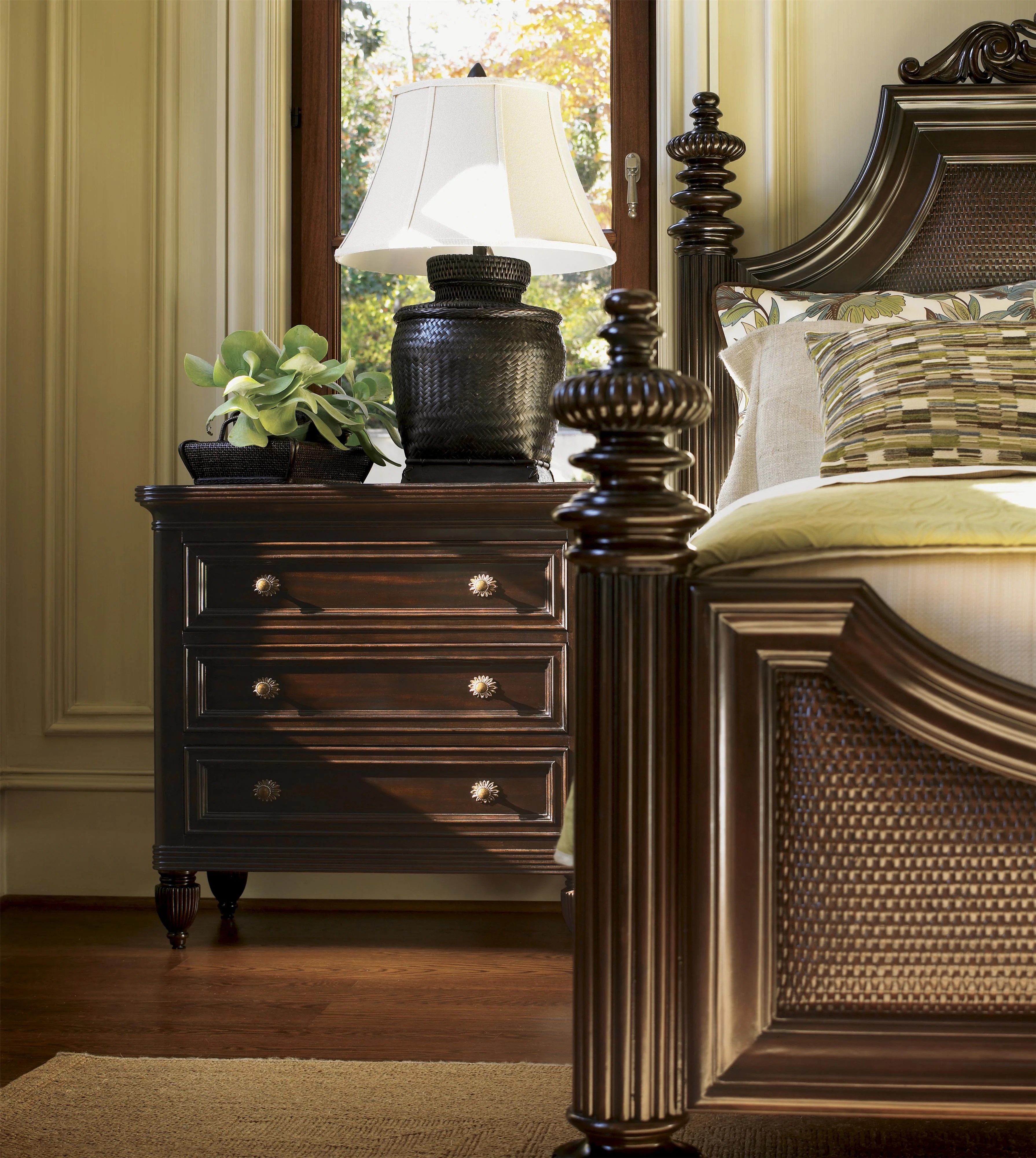 Tommy Bahama Home Royal Kahala 537621185 Three-Drawer Orchid