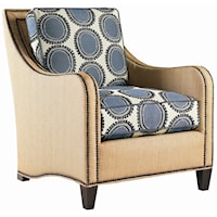 Koko Chair with Contrasting Cushions