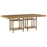 Caneel Bay Rectangular Dining Table with Extension Leaves