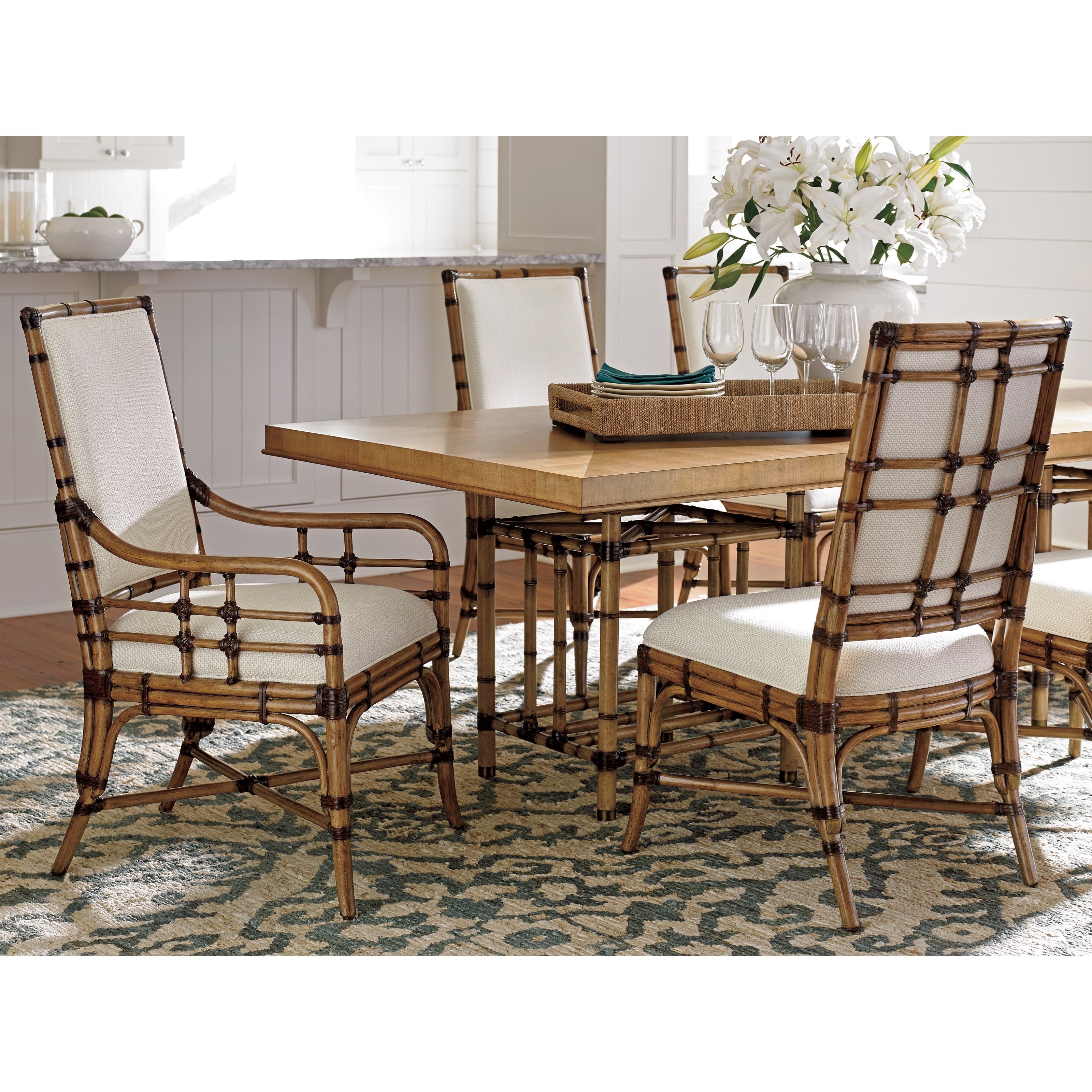 Summer Isle Side Chair (Married Fabric)