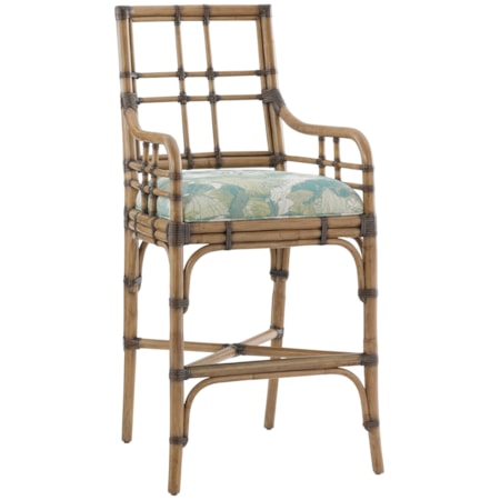 Customizable Lands End Bar Stool