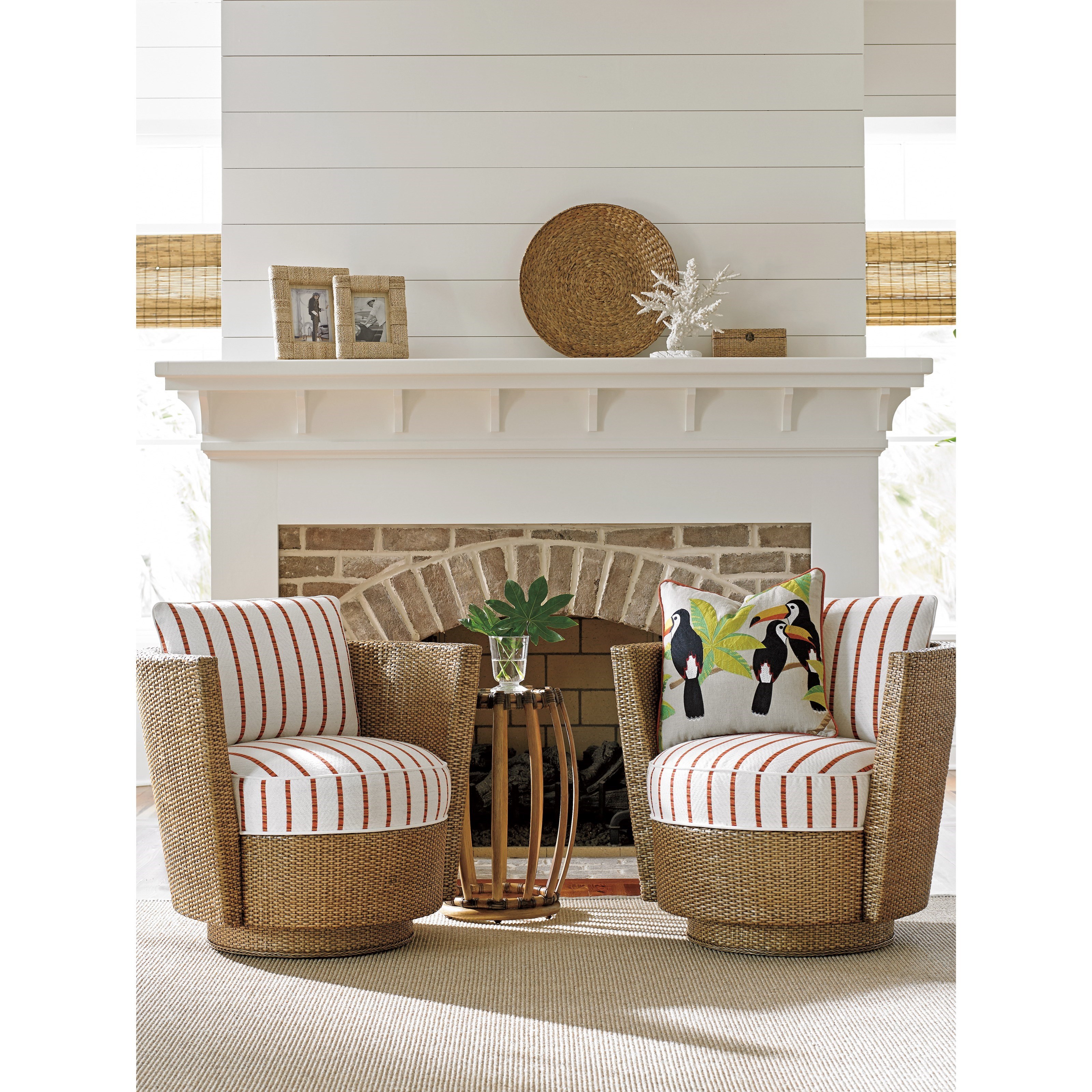 Tommy Bahama Home Twin Palms Weston Accent Table