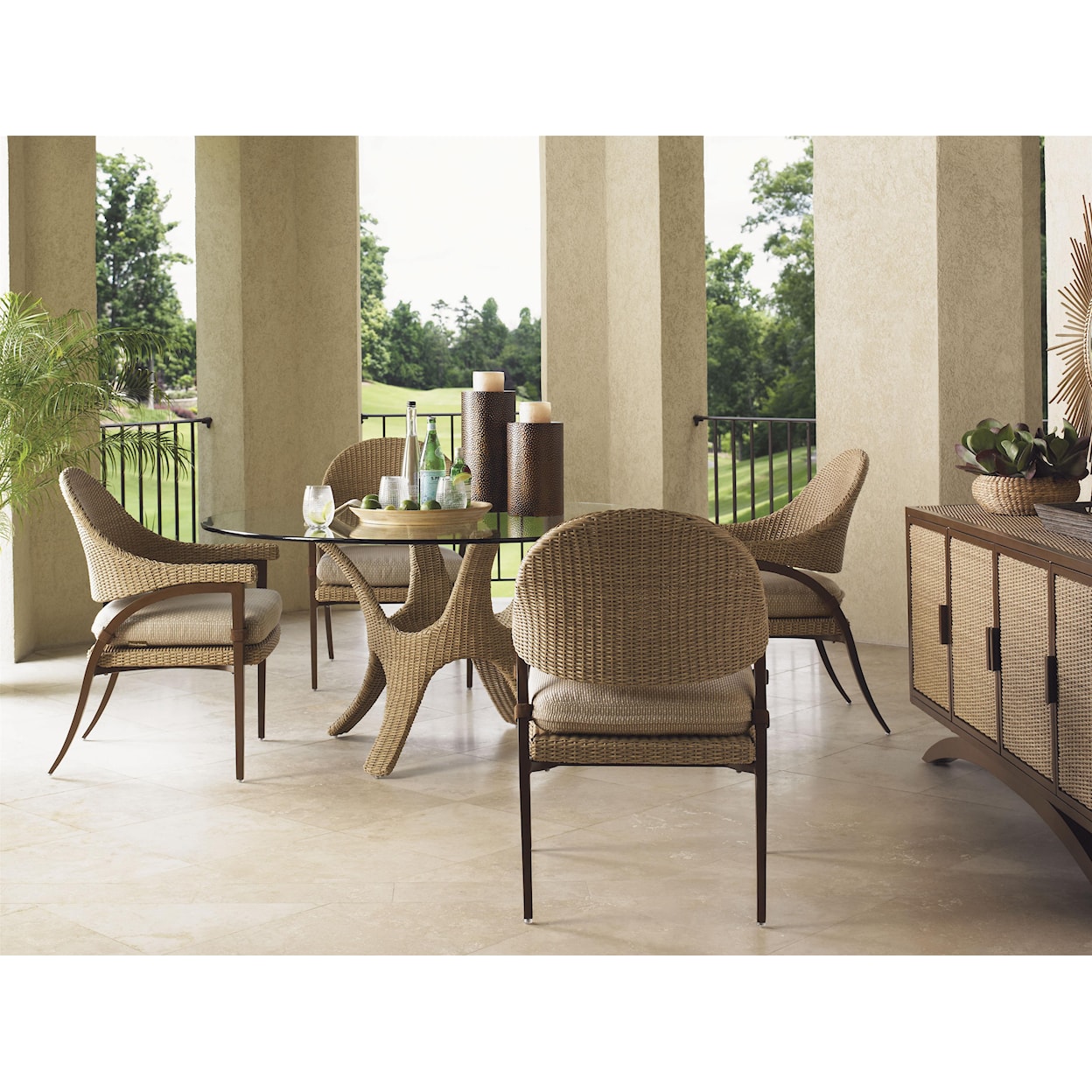 Tommy Bahama Outdoor Living Aviano Outdoor Dining Table