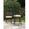 Tommy Bahama Outdoor Living Black Sands Outdoor Swivel Bar Stool