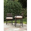 Tommy Bahama Outdoor Living Black Sands Outdoor Swivel Counter Stool