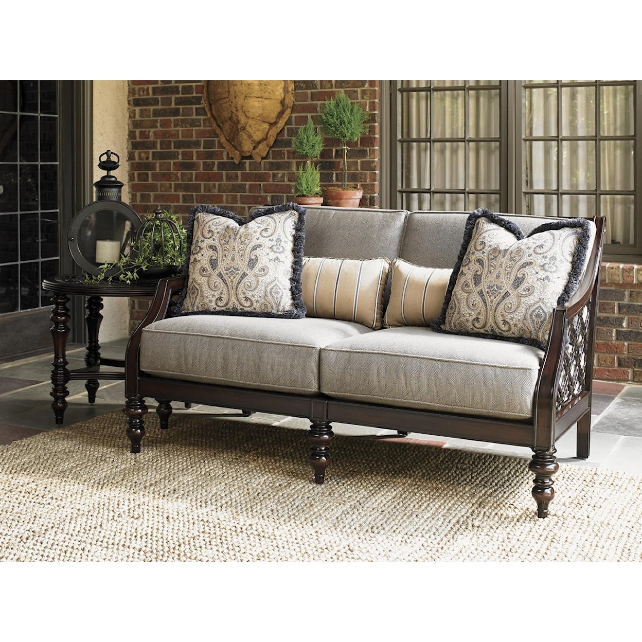 Tommy Bahama Outdoor Living Black Sands Outdoor Love Seat