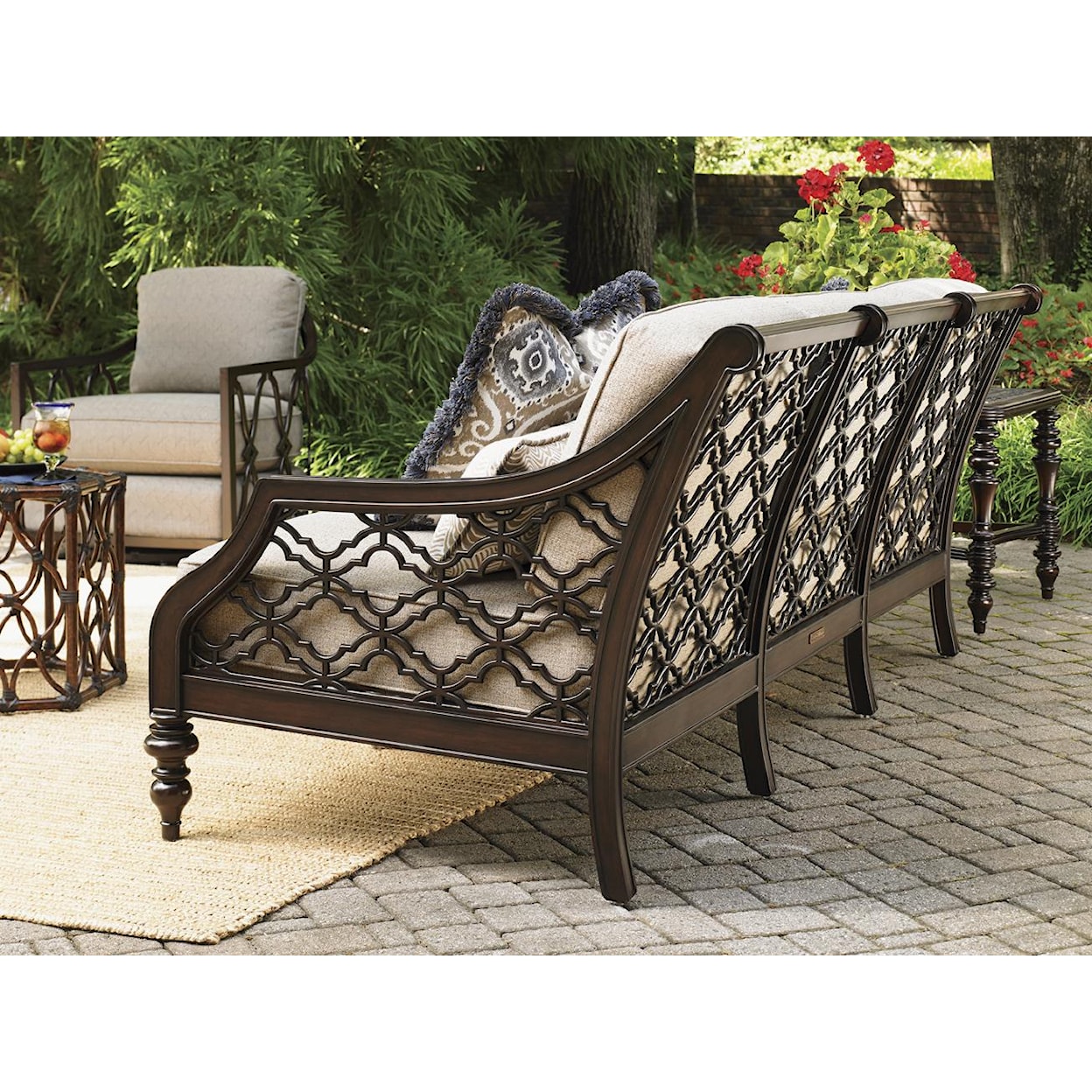 Tommy Bahama Outdoor Living Black Sands Outdoor Sofa