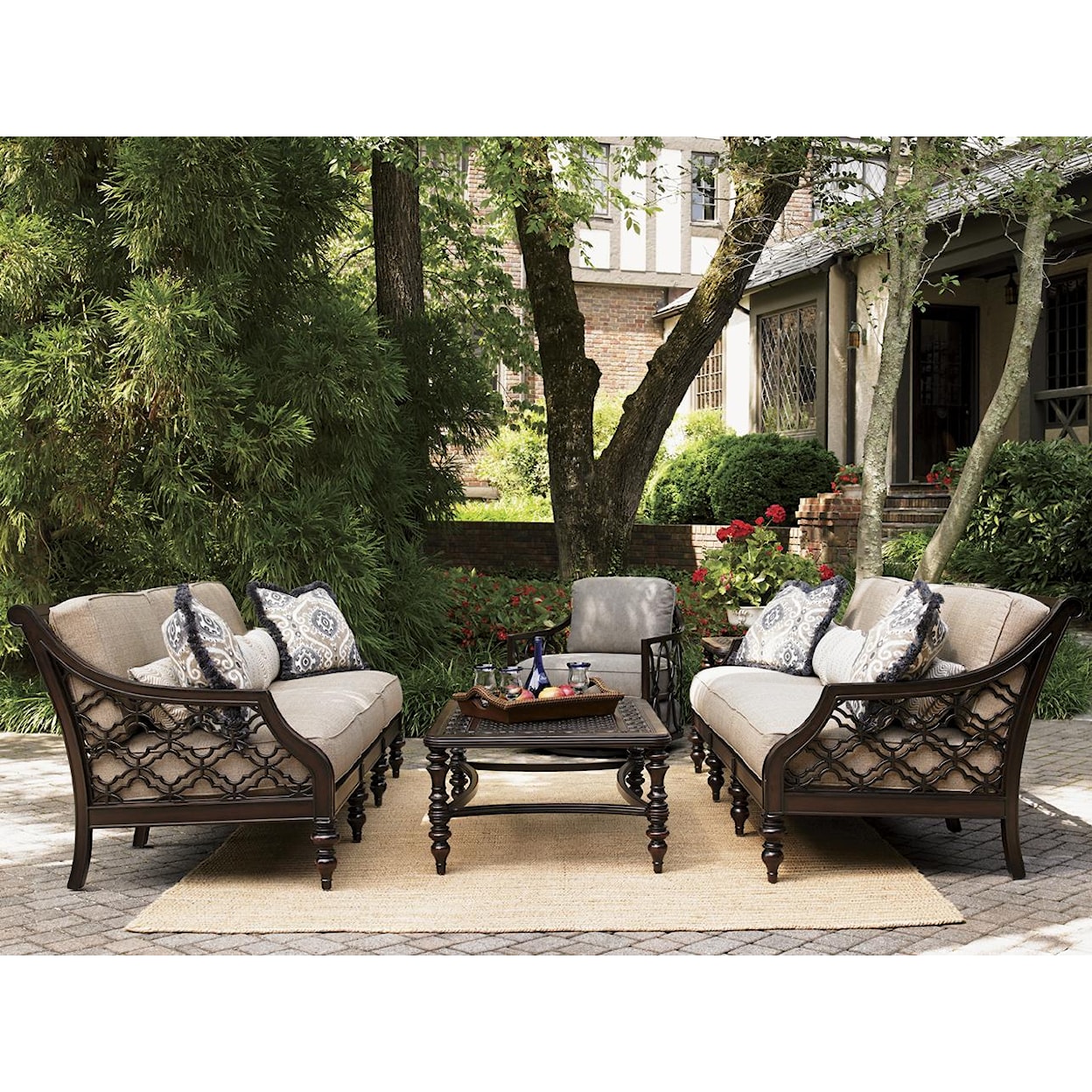 Tommy Bahama Outdoor Living Black Sands Outdoor Sofa