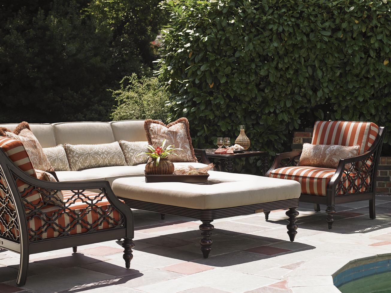 Tommy Bahama Outdoor Living Black Sands Outdoor Sofa