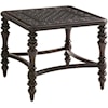 Tommy Bahama Outdoor Living Black Sands Outdoor Square End Table