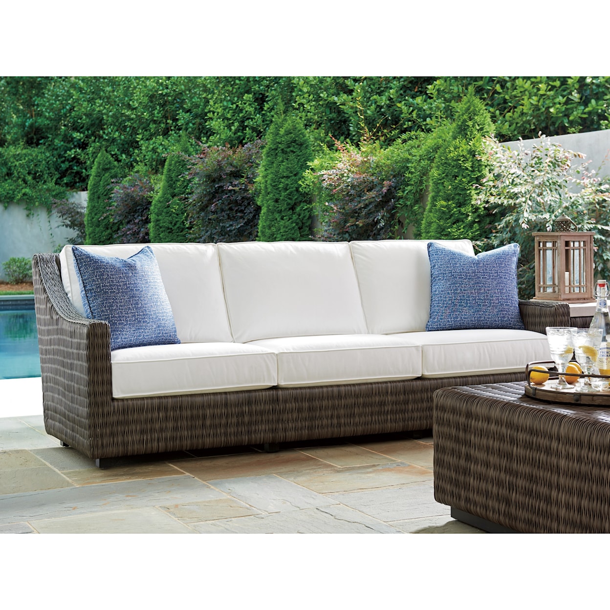 Tommy Bahama Outdoor Living Cypress Point Ocean Terrace Outdoor Sofa