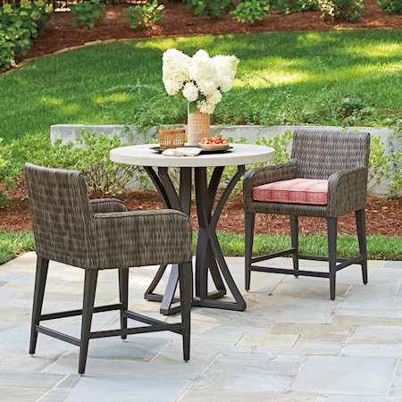 3 pc Outdoor Pub Dining Set