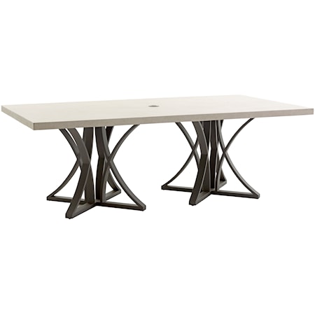 Outdoor Rectangular Dining Table