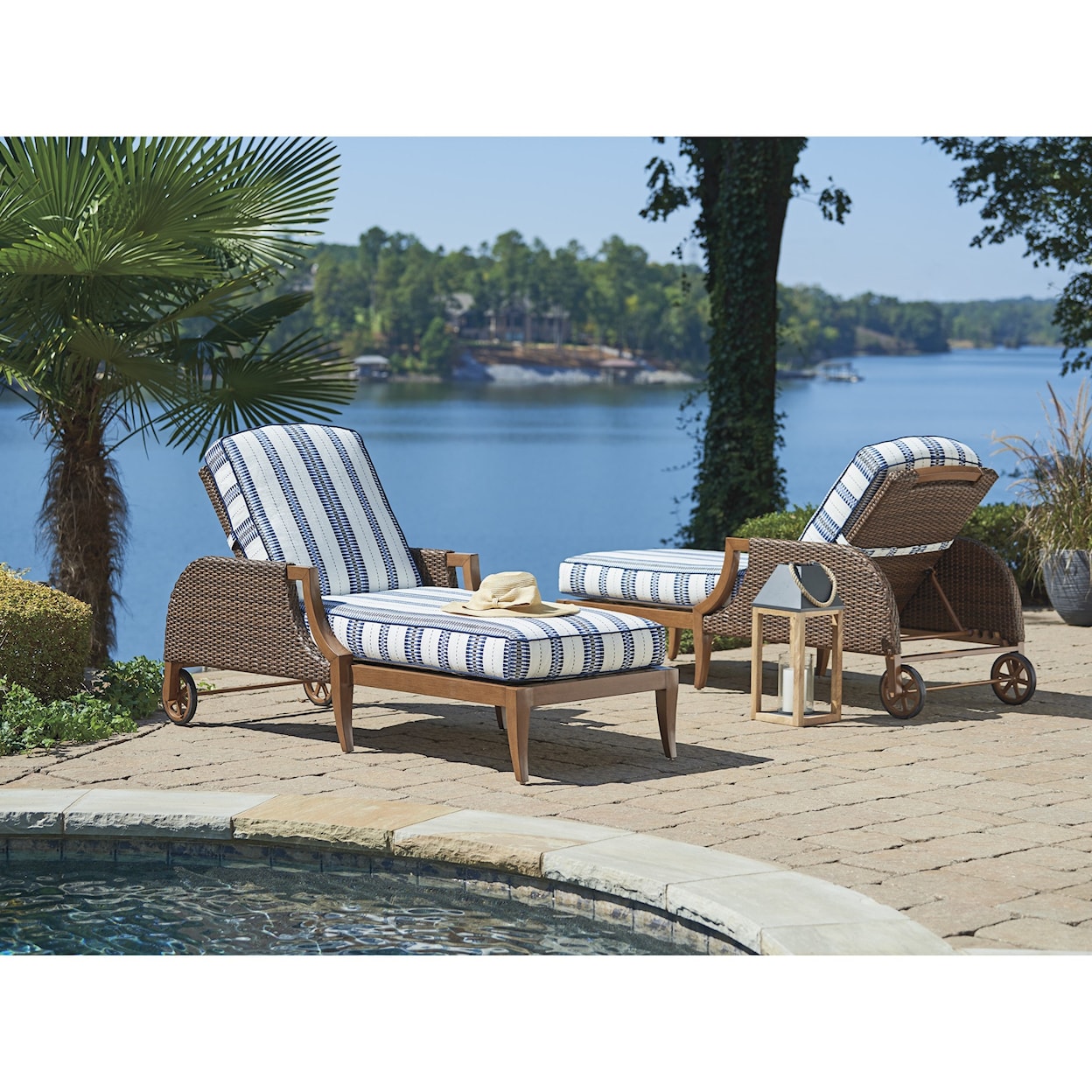 Tommy Bahama Outdoor Living Harbor Isle Chaise Lounge