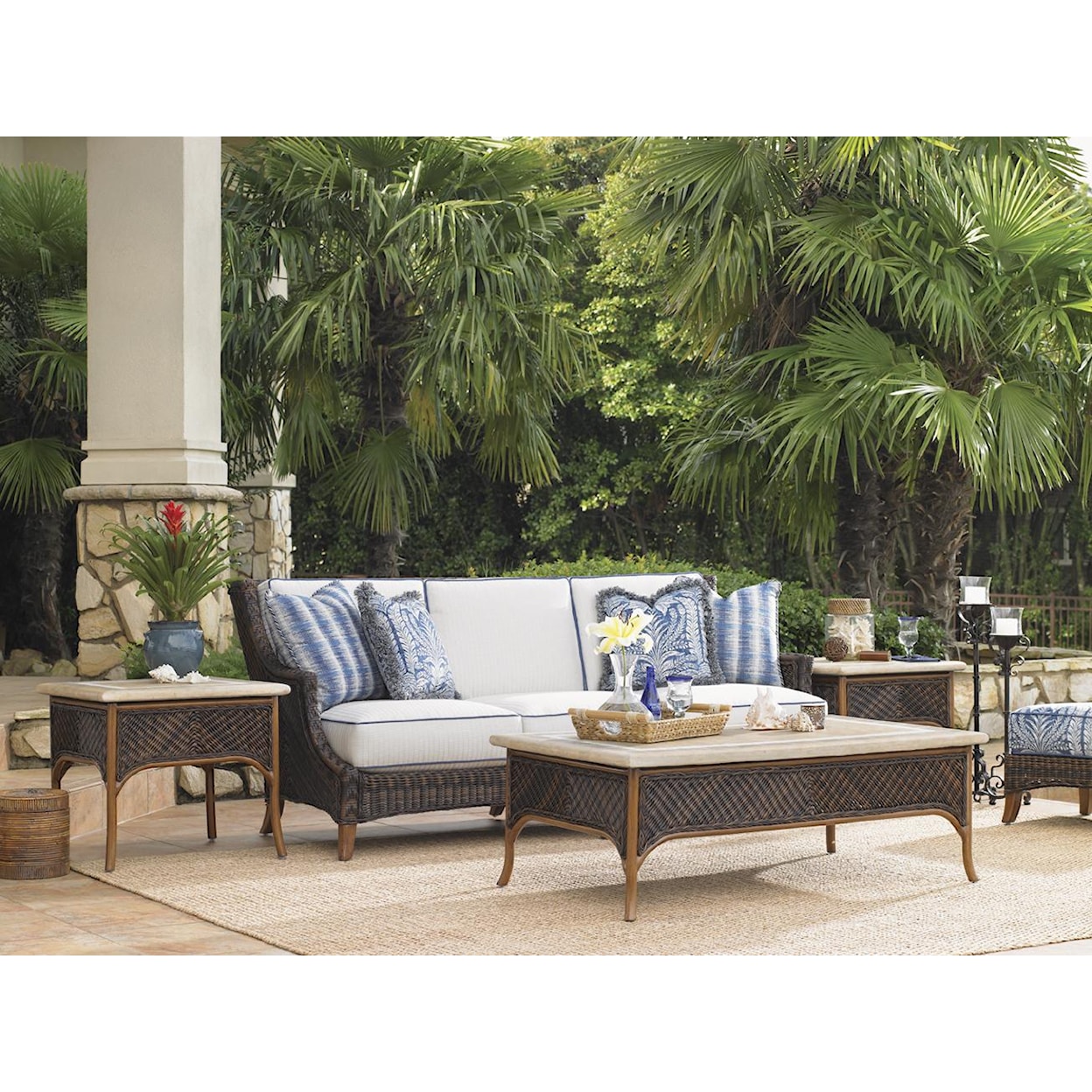 Tommy Bahama Outdoor Living Island Estate Lanai Outdoor Accent Table