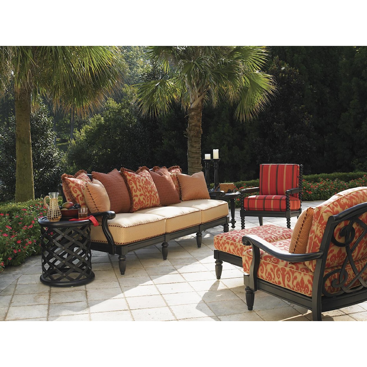 Tommy Bahama Outdoor Living Kingstown Sedona Scatterback Sofa