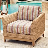 Boho Tropical Outdoor Lounge Chair