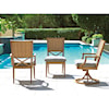 Tommy Bahama Outdoor Living Los Altos Valley View Swivel Rocker Dining Chair