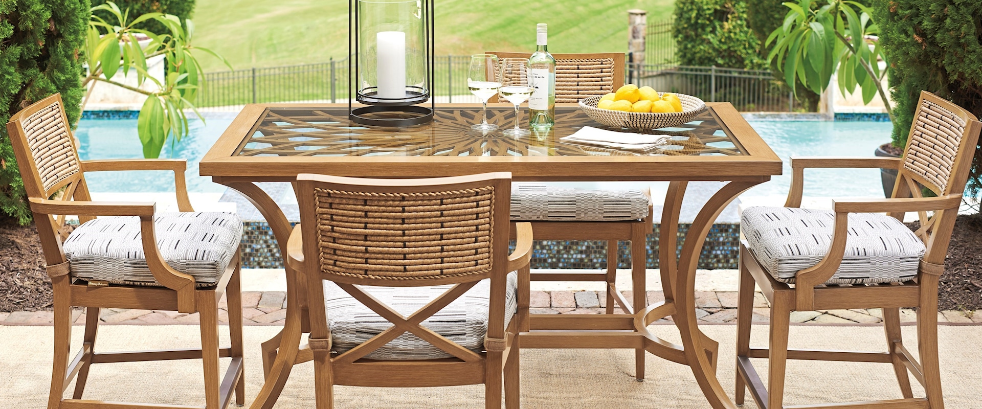 5-Piece Outdoor Counter Height Dining Set